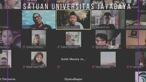 Resimen Mahasiswa Satuan Universitas Jayabaya telah menyelenggarakan Seminar Online Sosialisasi Pemberian Vaksin